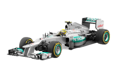 ベンツ別注 1/43 メルセデス AMG F1 W03 ロズベルグ 2012 MERCEDES BENZ-